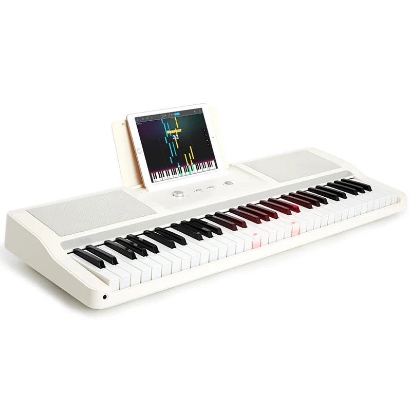 цифровое пианино xiaomi. клавиши синтезатора. синтезатор "smart piano". пианино сяоми. цифровое пианино xiaomi.