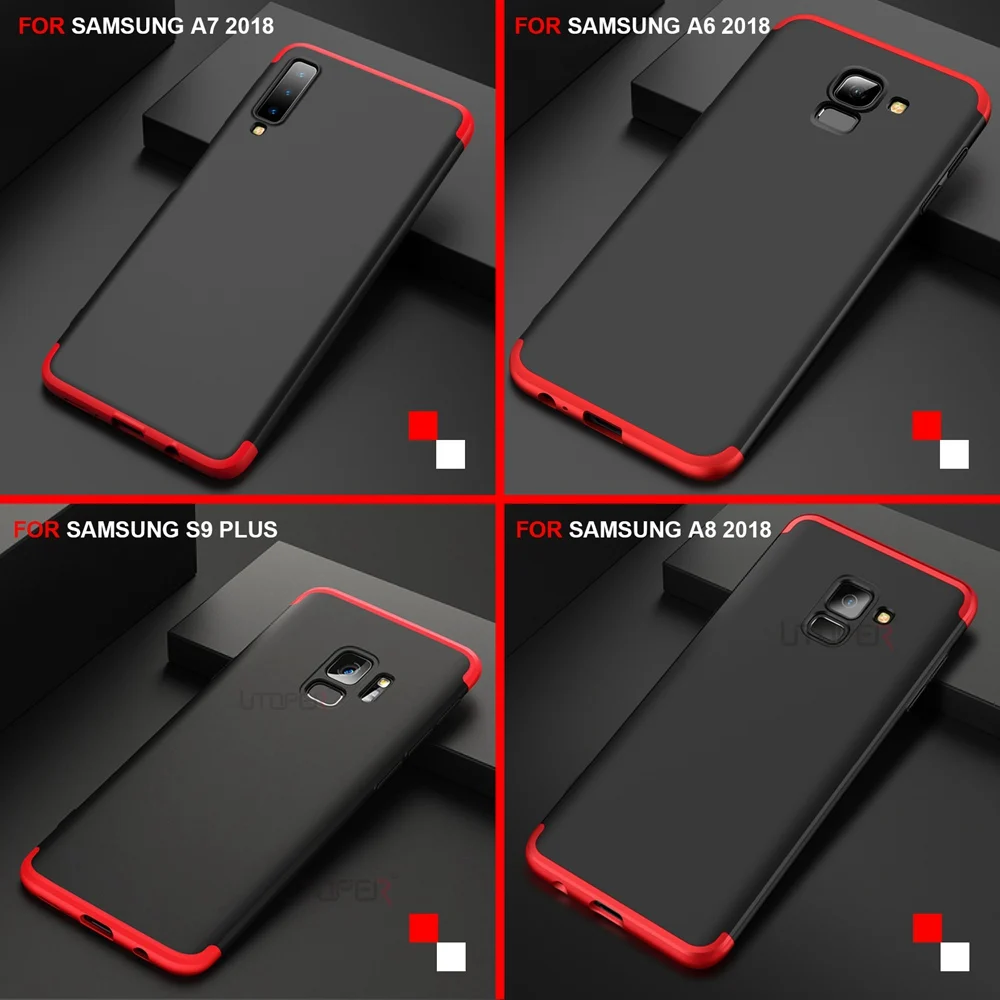Voppton-360-Full-Protection-Case-for-Samsung-galaxy-Note-9-Case-Luxury-Hard-PC-3-In