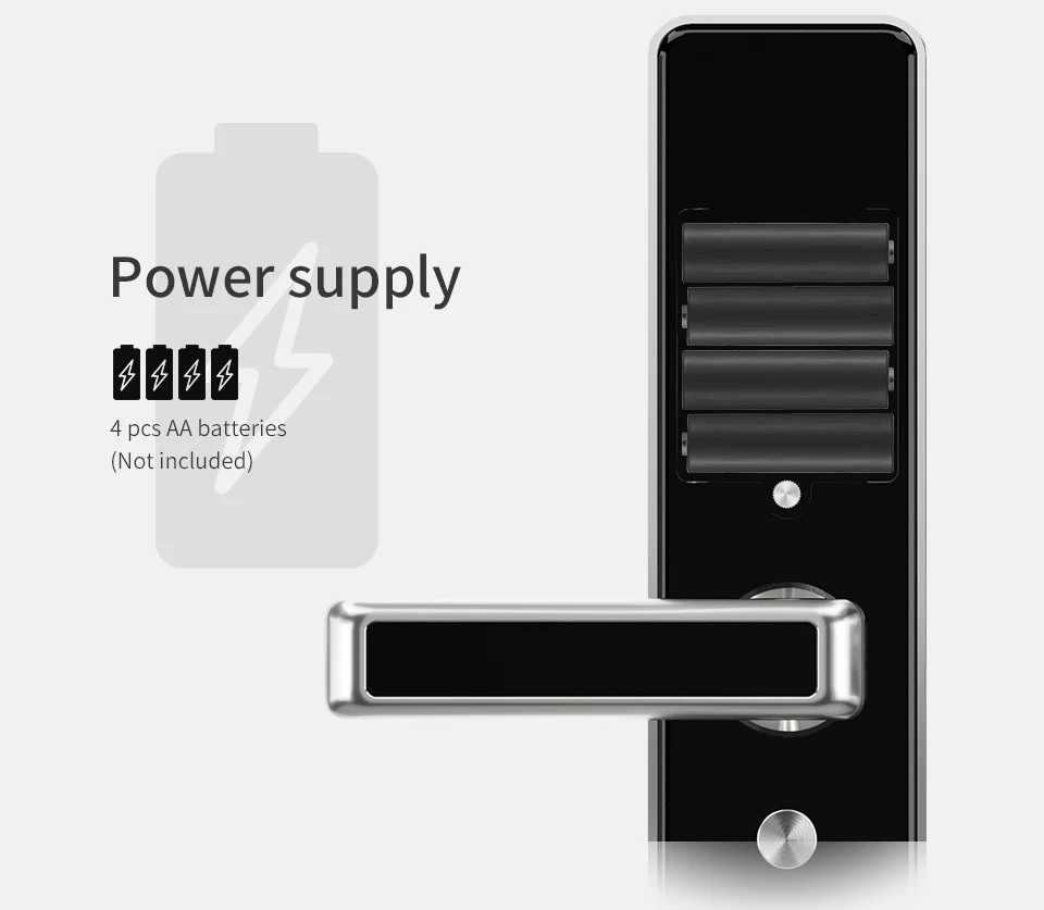 PINEWORLD биометрический дверной замок с отпечатком пальца, интеллектуальный электронный замок, проверка отпечатков пальцев с паролем и RFID ключ разблокировки