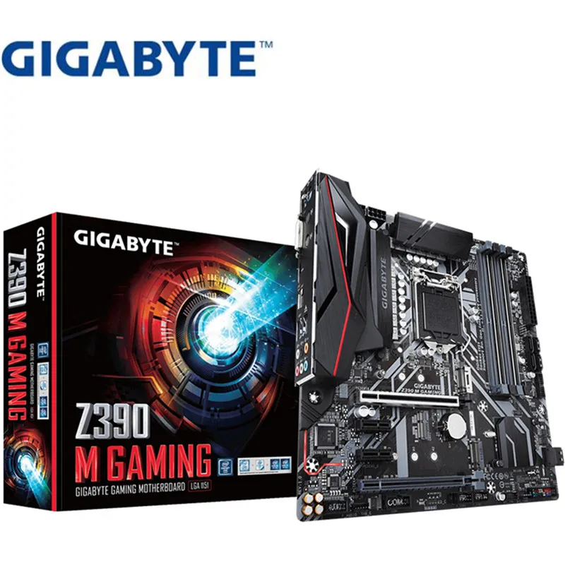 Для Gigabyte Z390 M GAMING оригинальная новая материнская плата Игровая плата 1151 pin Материнская плата поддержка 8700K 9900K