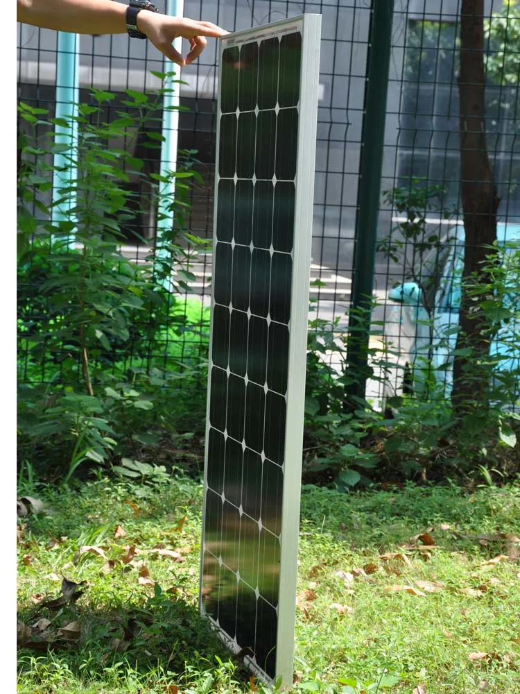 Solar Panel Kit 100w 200W 300w Solar Panel 100w 18v Solar Charge Controller 12v/24v 30A Solar Battery Charger  Rv Caravan Car