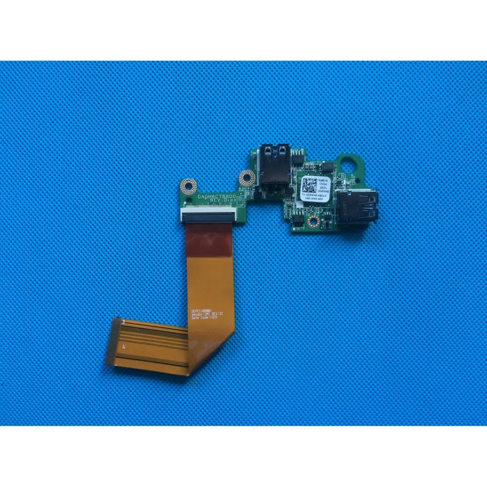 

NEW USB Port 3.0 IO Circuit Board w/ Cable - GRWM0 / 0GRWM0 / CN-0GRWM0 / DAGM6CTB8D0 for Dell XPS 15 L502x L501x