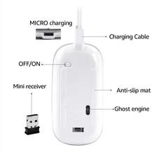 Wireless  Bluetooth Rechargeable Mouse