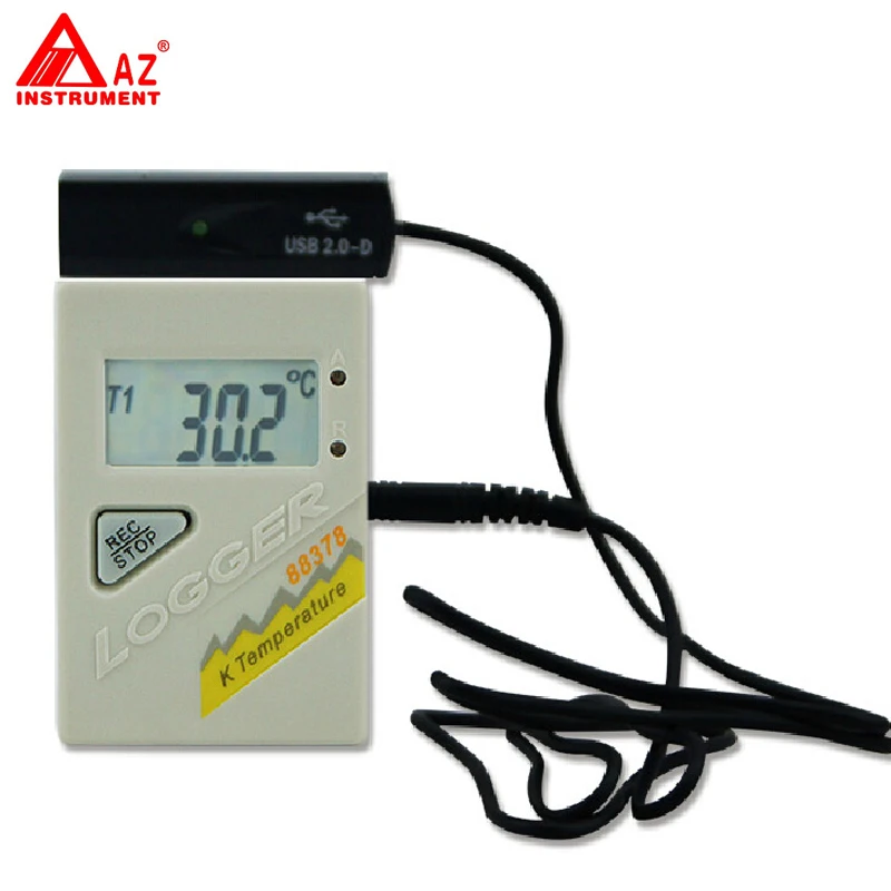 

AZ-88378 Dual Channel K Temperature Thermometer Logger