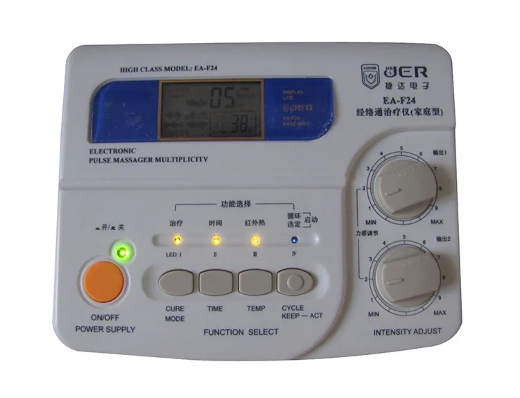 EA-F24 Full Body Head Foot back Massager Relax Massage Pads Elctro Pulse Tens Relieve Stress Pain Acupuncture Therapy equipment