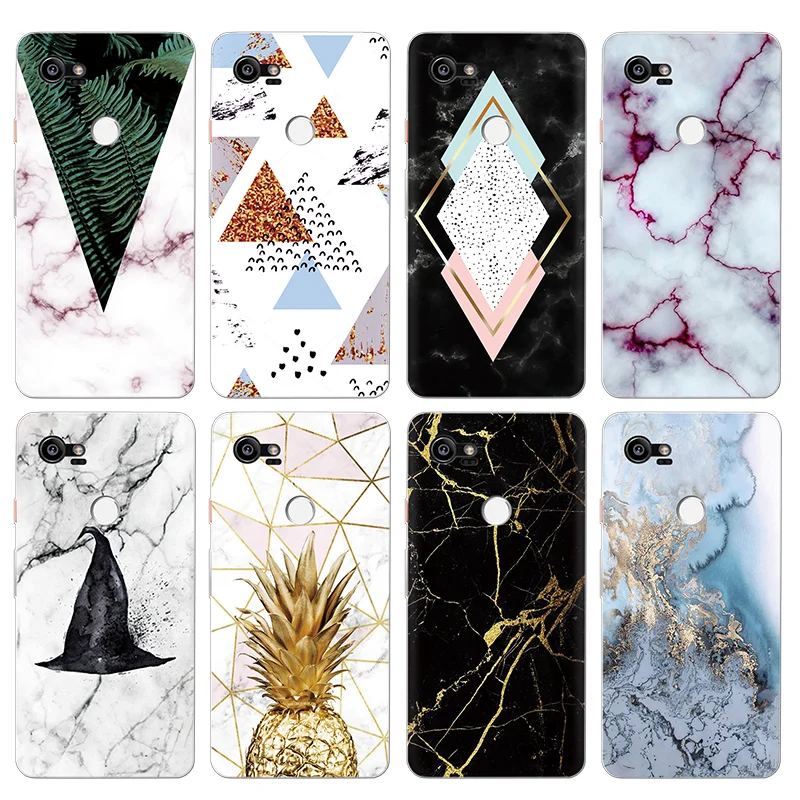 

Marble Geometry Case For Google Pixel 2 XL Cover Soft TPU Silicone Coque For Google Pixel 3 XL Fundas For Google Nexus 6P Cases