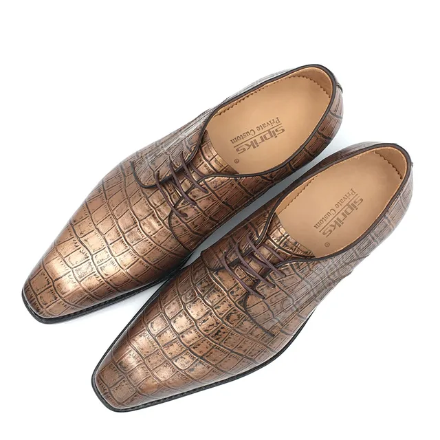 Sipriks Luxury Brand Mens Shoes Leather 2018 Summer Boss