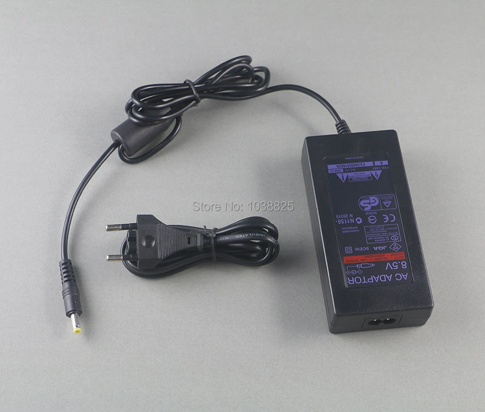 ЕС США адаптер переменного тока Питание Зарядное устройство Шнур для Playstation PS2 тонкий 70001 7004 7008 700x серии DC 8,5 в