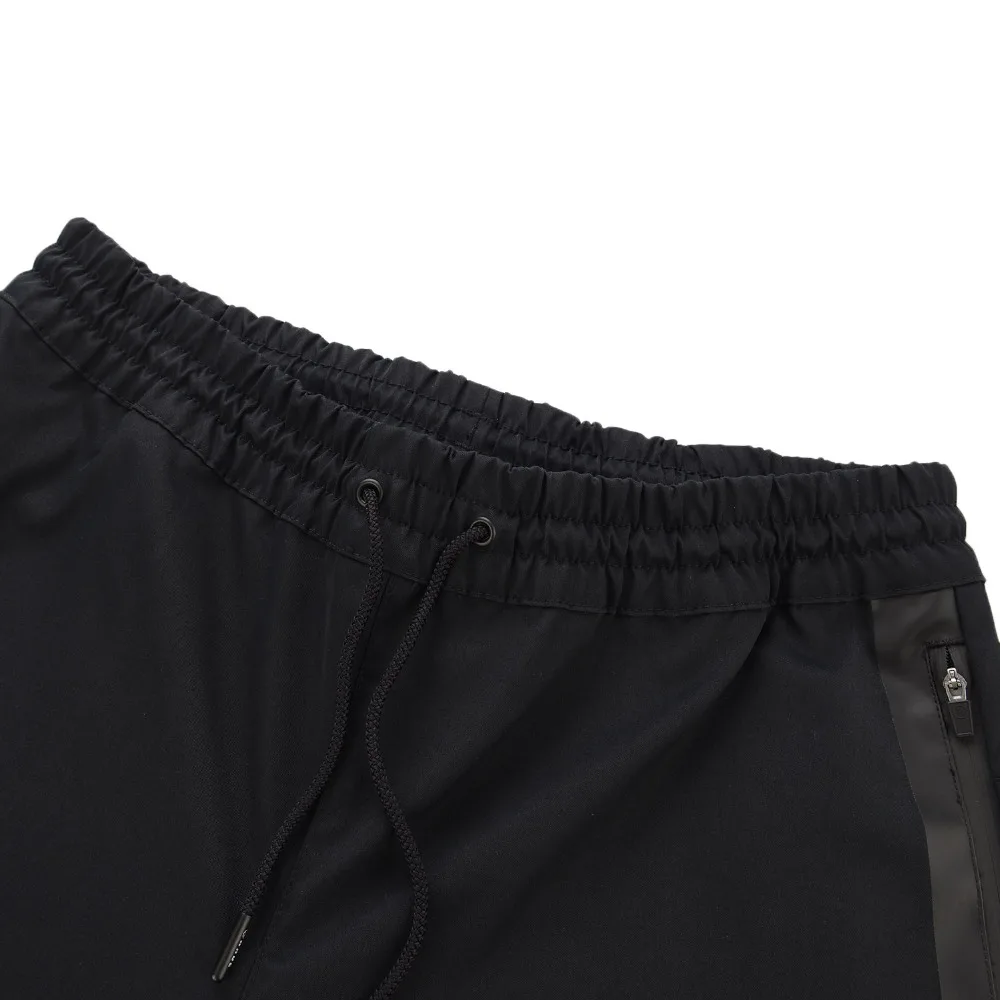 Li-Ning, мужские спортивные штаны серии Wade, Классический крой, полиэстер, комфортные, с подкладкой, для фитнеса, спортивные брюки AYKP009 MKY471
