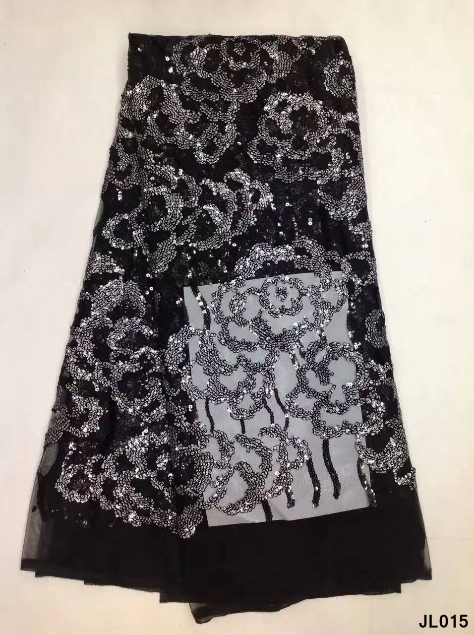 

Free shipping ! 2016 Latest african lace fabric high quality french tulle lace fabric new arrival sequins lace fabric