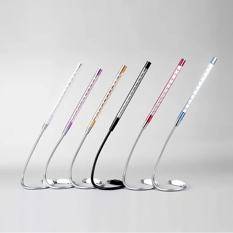 Mini USB Light Flexible LED Read Lamp Portable Ultra Bright for Notebook PC Power Bank Partner Computer Tablet Laptop | Лампы и