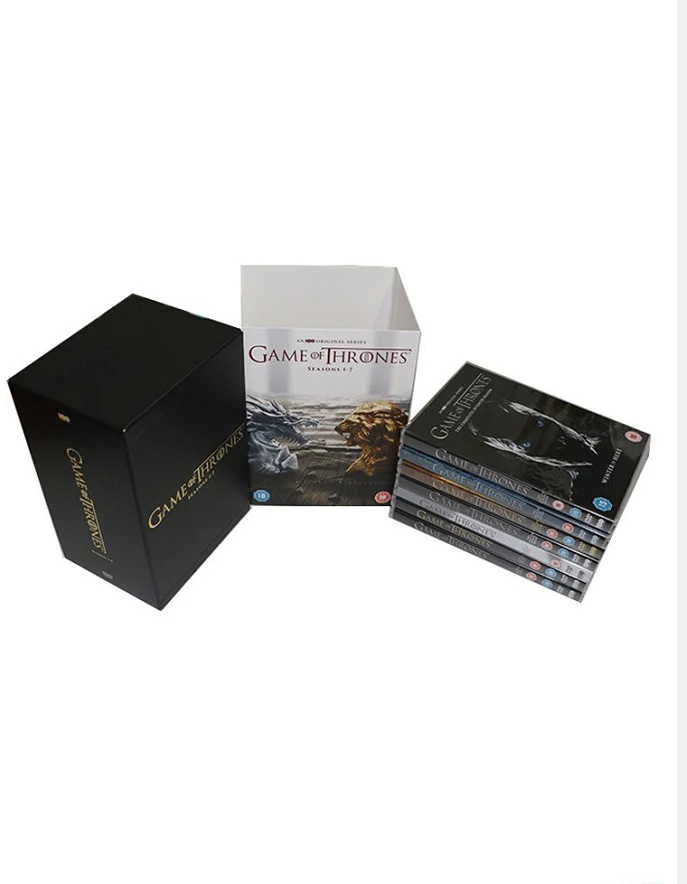 Игра престолов Сезон 1 2 3 4 5 6 7 фильмы DVD диск коробка комплект английская