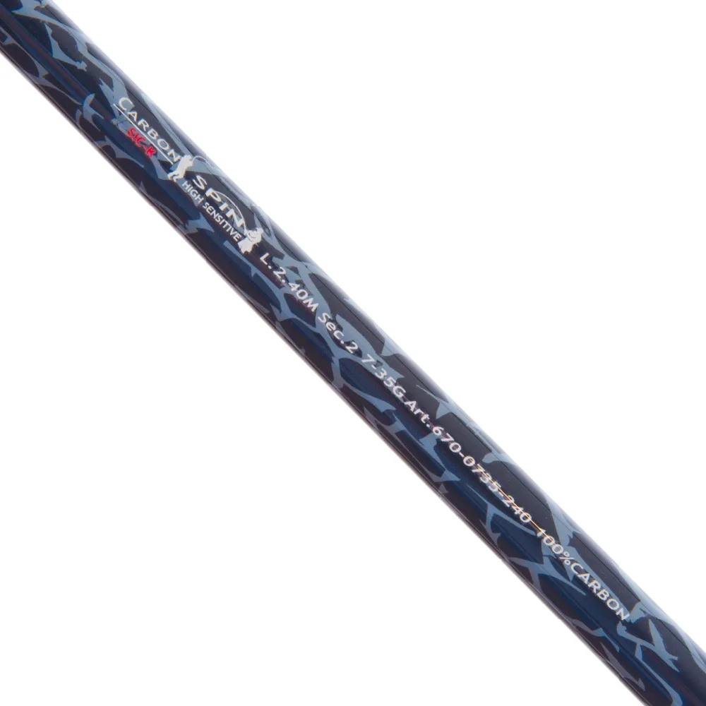 670 0735 BLACK DRAGON CARBON 100% Строй быстрый Тест приманки C.W. 7 35 гр Длина: 2 1 м / 4 65 Спиннинг