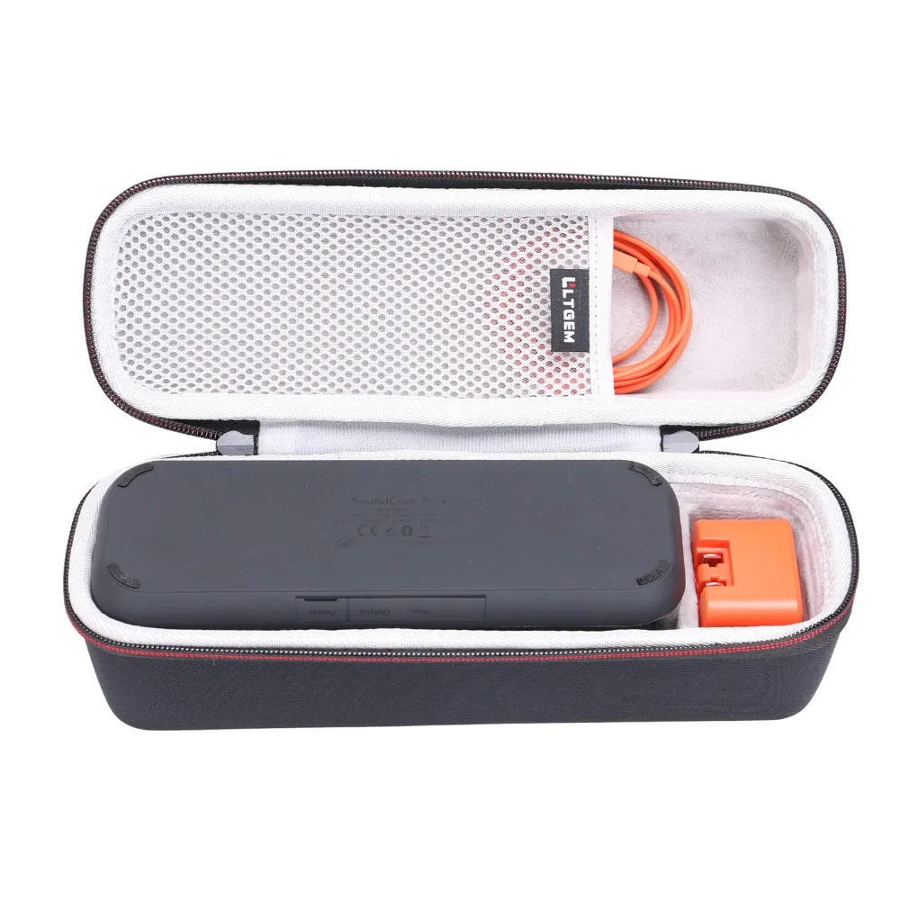 LTGEM EVA Жесткий Чехол для Anker SoundCore Pro + 25 Вт Bluetooth динамик Дорожная Защитная сумка