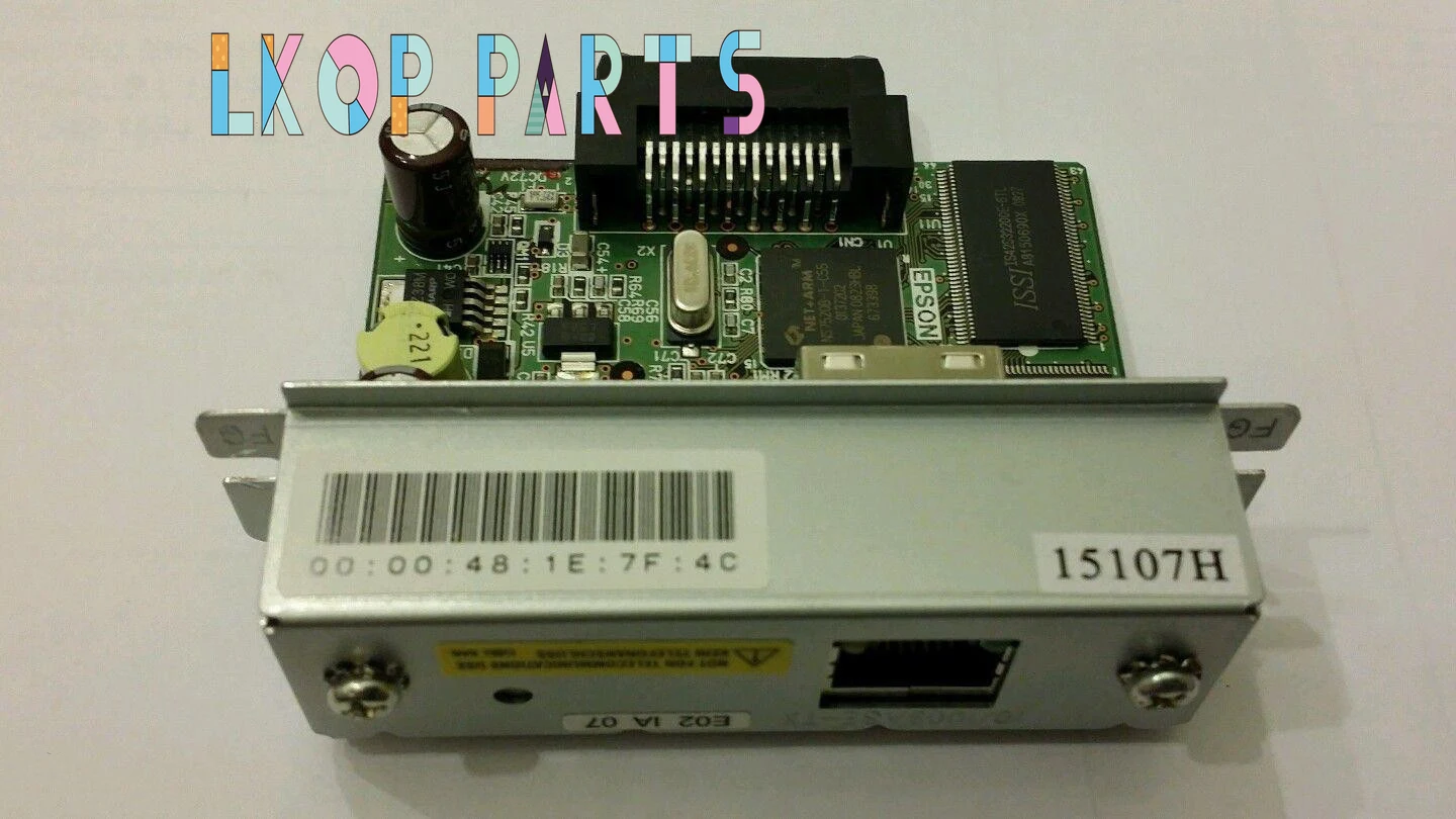 

refubish Ethernet interface For Epson TM U220B 220PB 220PD 220PA TM T81 T82II T88III T88IV T70 T90 T86L UB-E03 UB-E02 C32C824541