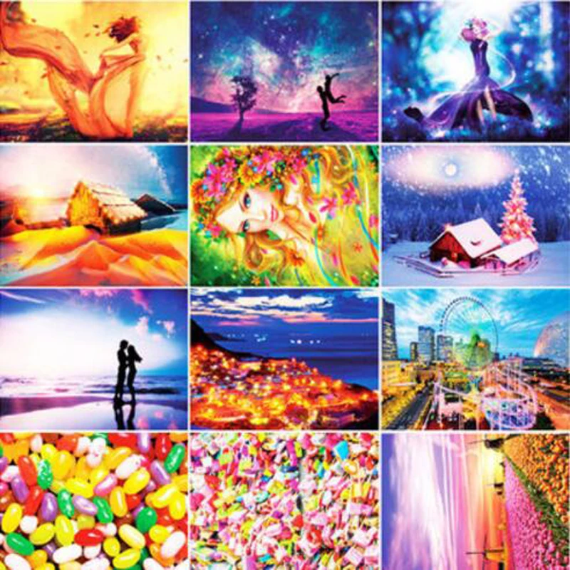 

12 Style 150 Pcs/Set Mini Tubes Jigsaw Thick Paper Puzzle Adult Creative Toy Mini Jigsaw Puzzles Christmas Gift For Children