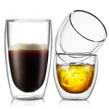 1 шт. термостойкие двойными стенками Стекло чашки пива Кофе набор чашка ручной работы Творческий пивная кружка Чай Стекло прозрачный посуда