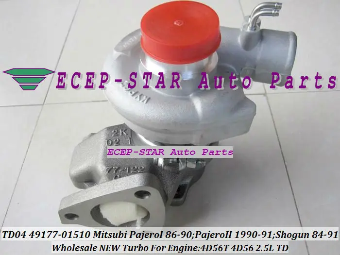 Комплект для ремонта Turbo TD04 49177 01510 масло Mitsubishi Pajero L200 L300 Delica Shogun 1984 4D56 2.5L 3