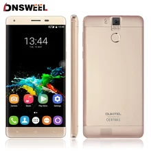 Oukitel K6000 Pro 4G Mobile Téléphone 5.5 pouce FHD MTK6753 Octa Core Android 6.0 3 GB RAM 32 GB ROM 13MP Cam D’empreintes Digitales ID Smartphone