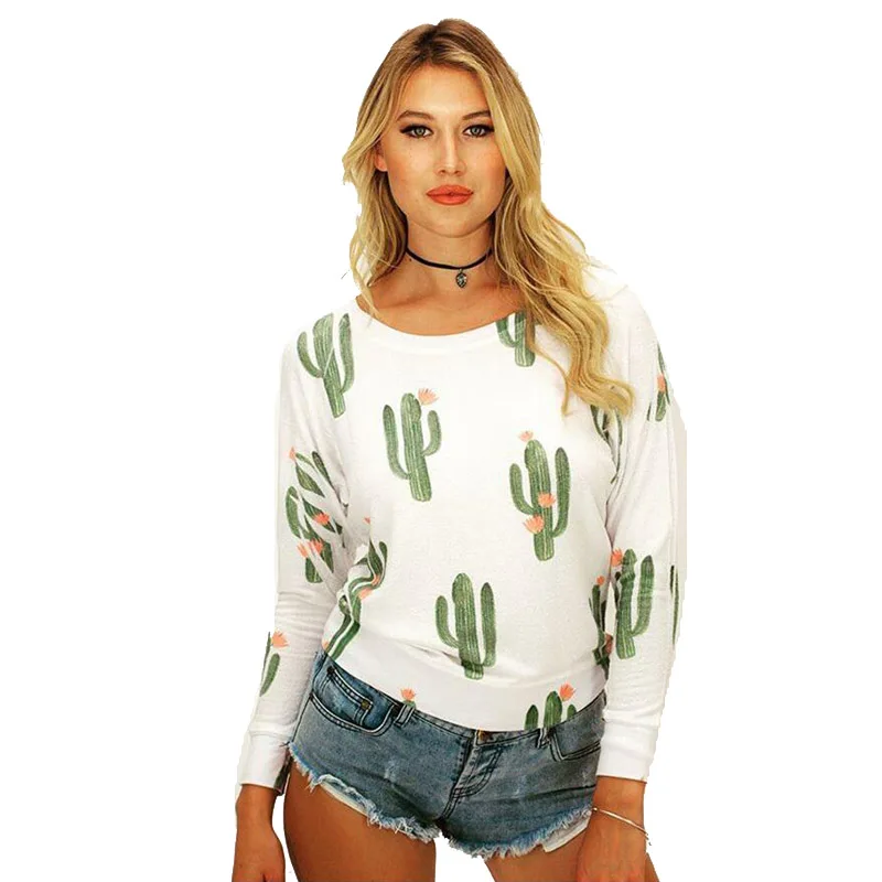 

JENYAGE Women New Arrival 2019 Spring Summer Runway Floral Printed Sexy Casual Elegant Long Sleeve T Shirt Workout Tops 500445
