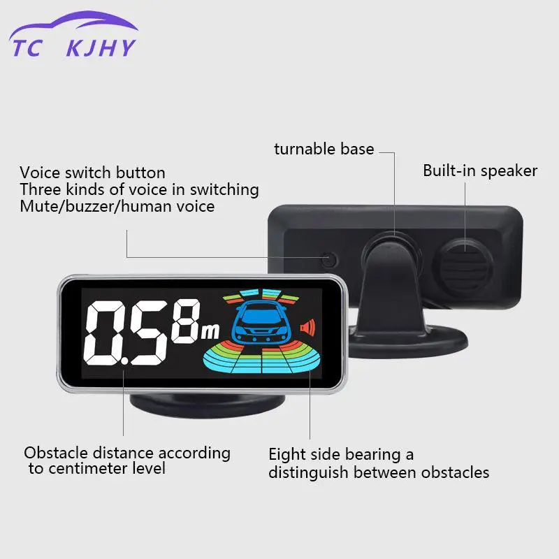 

2018 Parking Sensor 8 Sensors Car Automobile Reversing Radar Parking Car Detector Parking Assistance Parking Radar Reverse