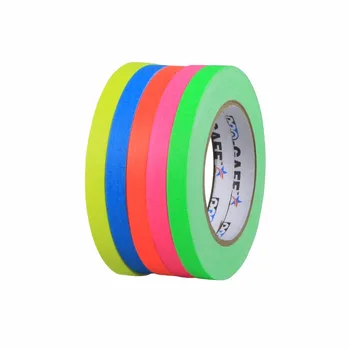 

1.2CMx23M / 25YDS Colorful Photographic Fluorescent Spike Matte Roll Tape For Photography tape