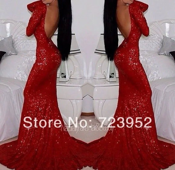 Red Sparkly Fitted Prom Dresses Store 