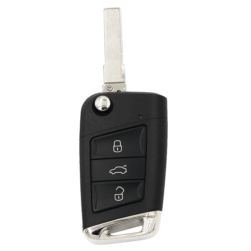 3 кнопки дистанционного ключа 434 МГц ID48 чип для Volkswagen Skoda Octavia A7 MQB Golf VII Golf7 Гольф MK7 для Skoda Octavia III
