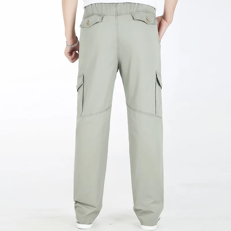 Плюс Размеры XL-6XL грузовые штаны, мешковатые мужской комбинезон рабочие военные тактические брюки Pantalones армейские тренировочные брюки
