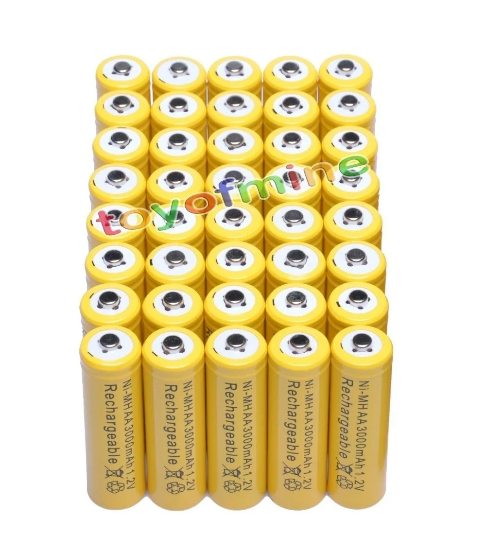 14500 перезаряжаемая батарея AA 3000mAh 1,2 V Ni-MH светодиодный игрушечный плеер батареи для утилизации различных цветов GTL EvreFire