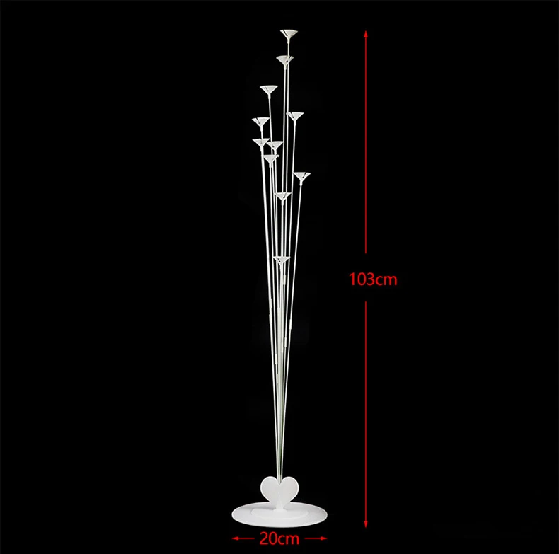11/7/1 трубка стойка для шаров на день рождения набор воздушных шаров палка держатель свадебный декоративный шар аксессуары День рождения украшения GYH
