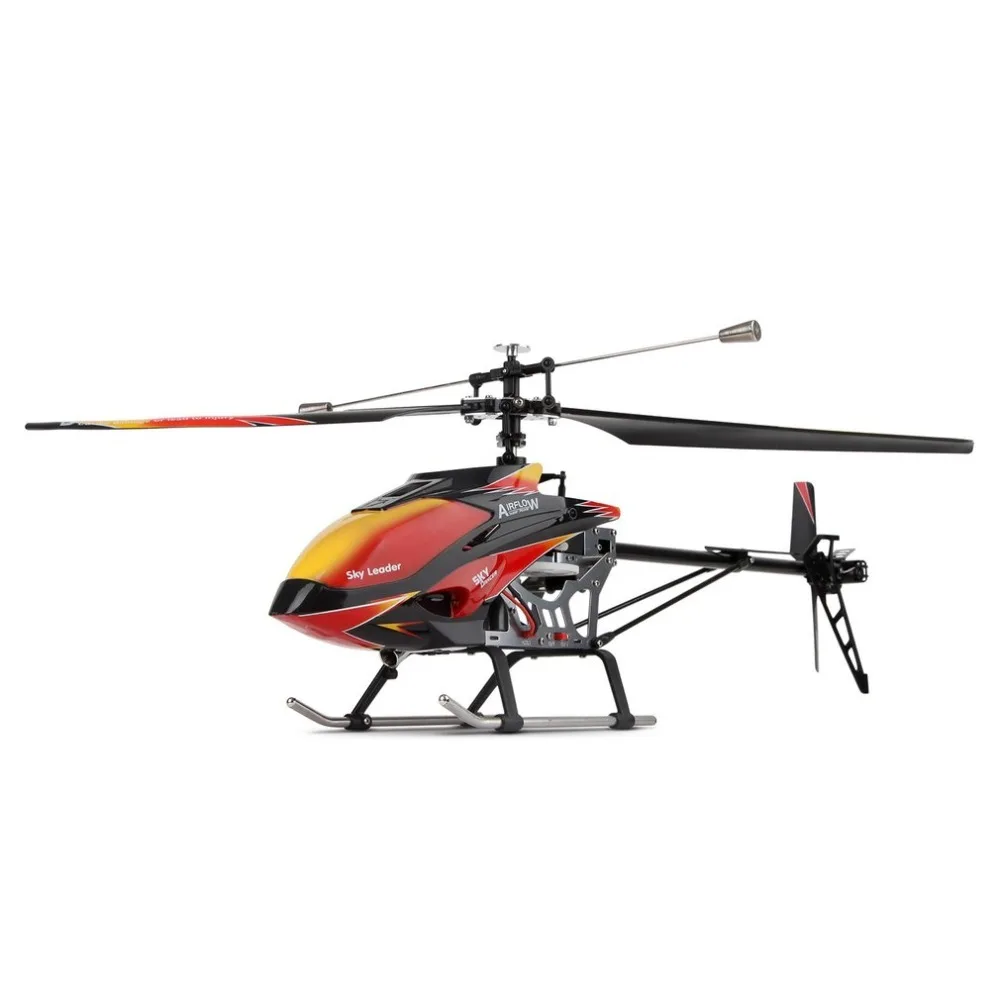 

Wltoys V913 Brushless 2.4G 4CH Single Blade Built-in Gyro Super Stable Flight High efficiency Motor RC Helicopter