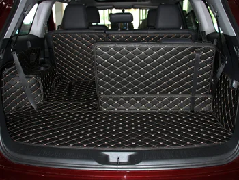 

Good quality! Special trunk mats for Toyota Kluger 7 seats 2018-2015 waterproof durable boot carpets cargo liner,Free shipping