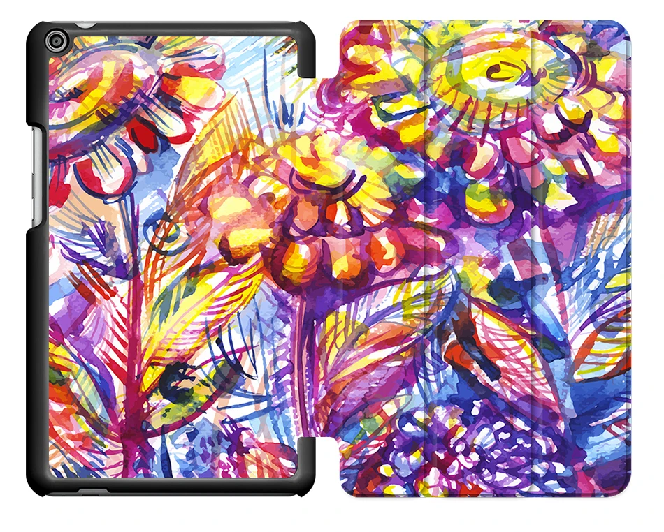 Dandelion Painted Case For Huawei Mediapad T3 8.0 KOB-L09 KOB-W09 Child Girl Business Case T3 8.0