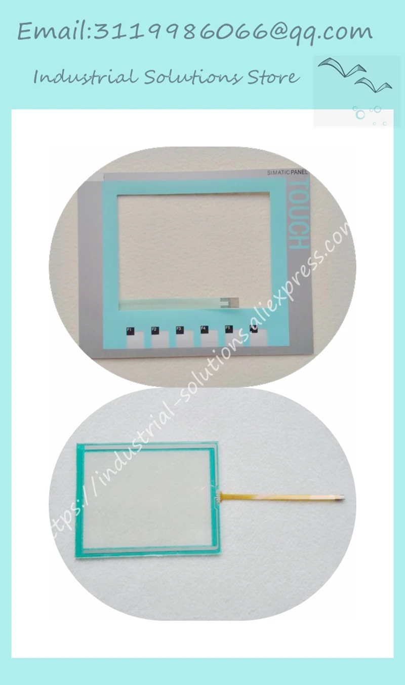 Новый сенсорный экран с пленкой подходит для KTP600 6AV6647-0AB11-3AX0 6AV6647-0AD11-3AX0 |