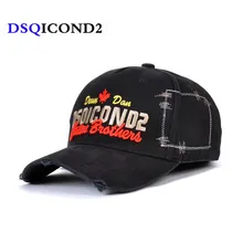 DSQICOND2 Casual Black Baseball Caps Men Brand DSQ Letter Snapback Cap for Mens Women Cap Gorras Bone Dad Hats Hip Hop Casquette DSQICOND2 Casual Black Baseball Caps Men Brand DSQ Letter Snapback Cap for Mens Women Cap Gorras Bone Dad Hats Hip Hop Casquette