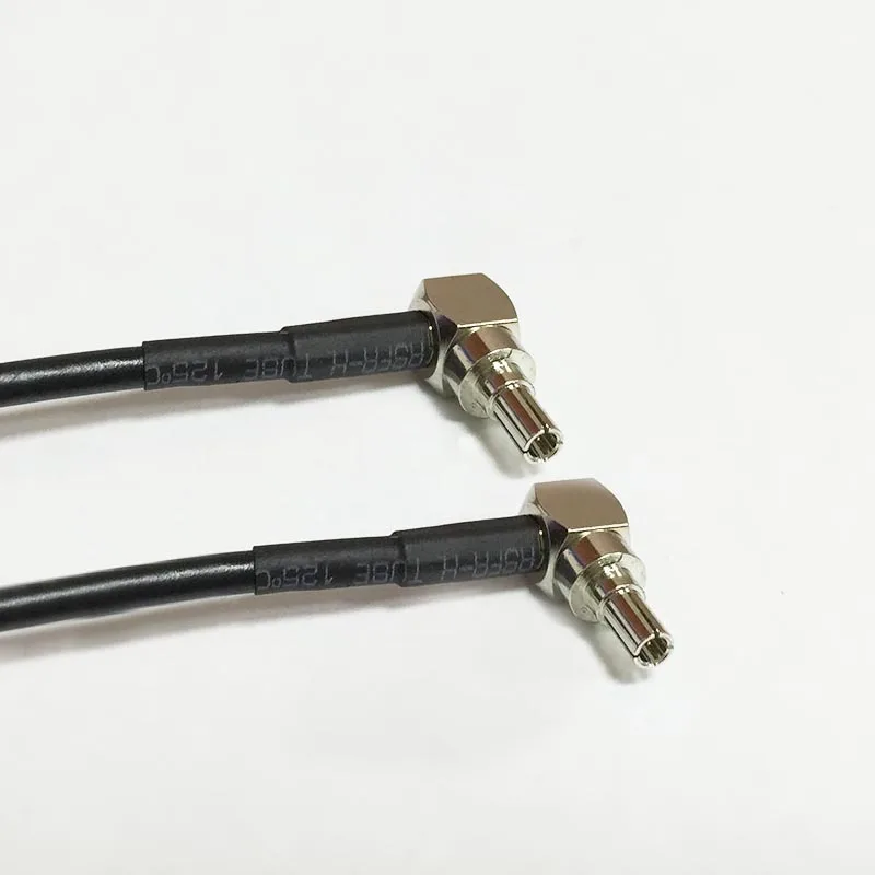 

New CRC9 to CRC9 Right Angle Connector RG174 Coaxial Cable 20CM Pigtail 3G 4G wifi usb Modem cable