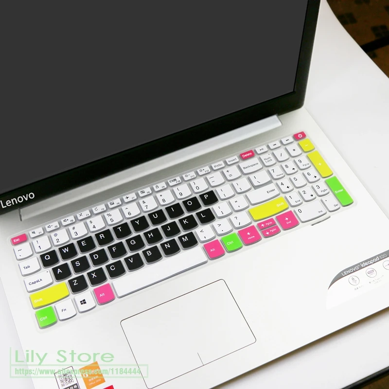 Чехол для клавиатуры ноутбука кожи протектор для lenovo Ideapad 320 17 330 17 330-17 330-17Ikb 320-17Ikbr V320-17Ikb 17," 17,3 дюйма - Цвет: candyblack