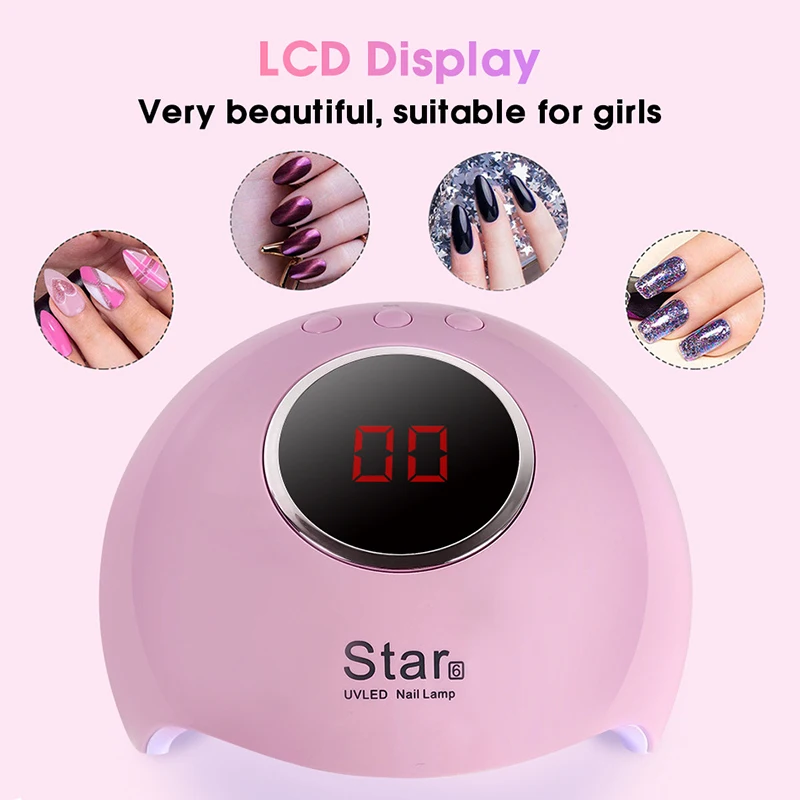 Star 6 — Lampe UV pour vernis gel, appareil à 12 LED avec capteur, accessoire pour manucure