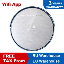 LIECTROUX X5S Robot Vacuum Cleaner, WIFI APP Control,Gyroscope Navigation,Switchable Water Tank & Dust Bin,Schedule,Auto Charge LIECTROUX X5S Robot Vacuum Cleaner, WIFI APP Control,Gyroscope Navigation,Switchable Water Tank & Dust Bin,Schedule,Auto Charge