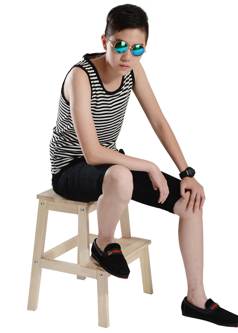 Хлопковая верхняя одежда Binder безрукавки для женщин Tomboy Длинный крючок корсет Les одноцветное майка дышащий жилет