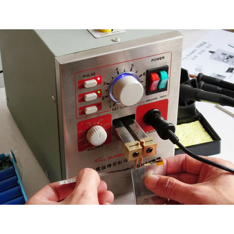 S709A High Power Spot Welder Kit Soldering Station With Universal Welding Pen Spot Welding Machine Barrery Spot Welding Machine 5