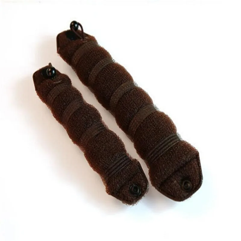 2pcs/pack Magic Twist Foam French Braider Woman Hair Accessories Bun Hair Styling Tools Sponge Hair Braiding Tools