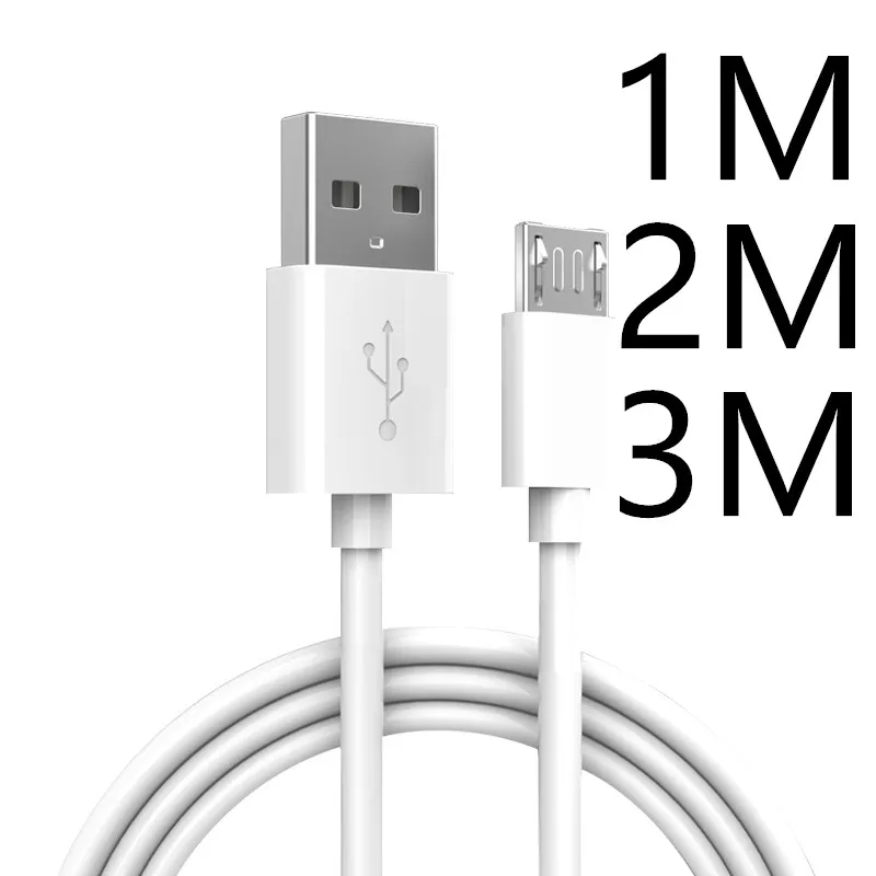 5 м 3 м 5 м Micro Usb кабель для LG Q6 G2 G3 G4 V10 K4 K7 K8 K10 Nexus 4 5 USB телефонный кабель Зарядное устройство для зарядки и синхронизации данных с портм - Цвет: Белый