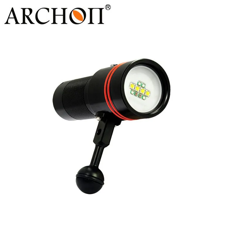 Новый Дизайн! ARCHON D34V W40V подводного фотографирования подводный Fashlight видео факел