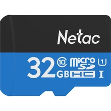 32 ГБ Netac P500 Class 10 Micro SDHC TF карты флэш-памяти 32 г хранения данных UHS-1 высокое Скорость до 80 МБ/с. 32 г для камеры