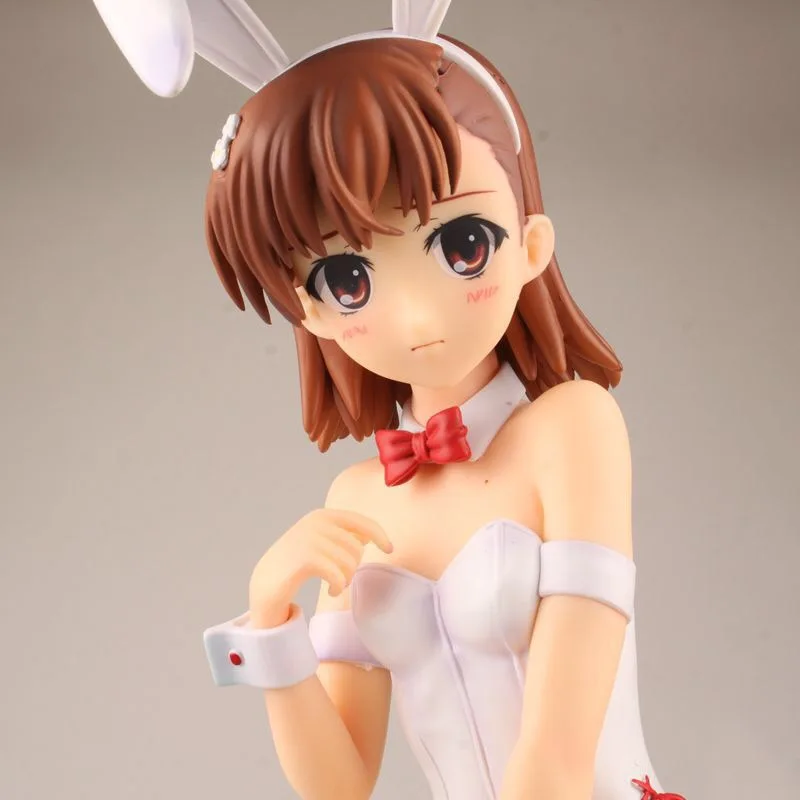 

To Aru Kagaku no Railgun Anime Misaka Mikoto Gun sister Bunny Girl Ver. 1/4 Boxed Super Big Garage Model Kits PVC material