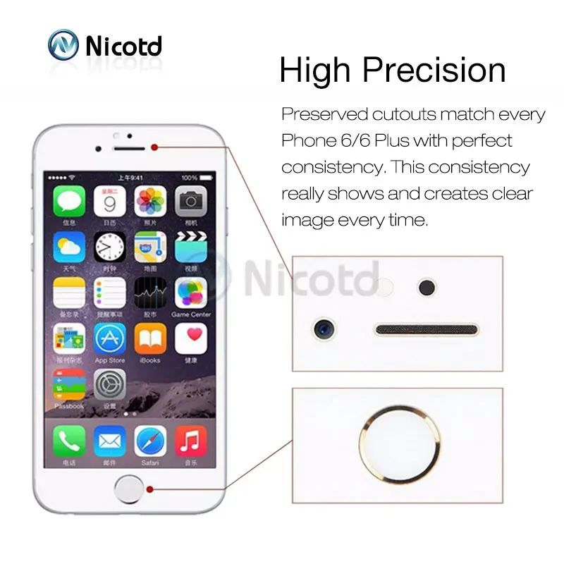 full cover tempered  glass for iphone 7 Plus (6)