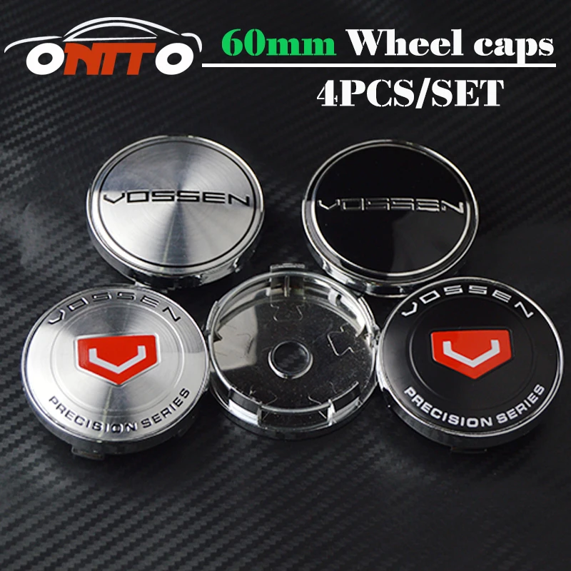 Колпачки на ступицы автомобильных колес VOSSEN vossen 4 шт./лот 60 мм 68 мм|cap color|cap capcap black |
