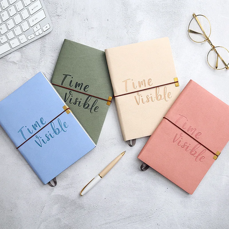 Dot Grid Elastic Band Soft Cover Notebook Creative Cute Simple Fashion Dotted Bullet Journal Bujo Dot Grid Elastic Band Soft Cover Notebook Creative Cute Simple Fashion Dotted Bullet Journal Bujo